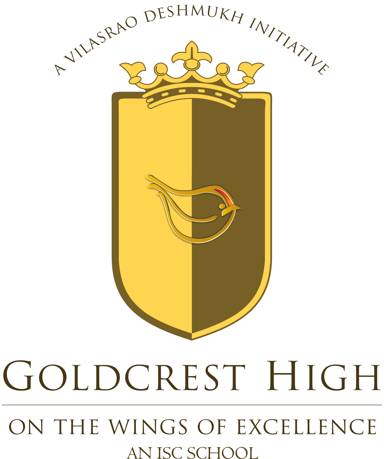 Goldcrest High School, Mumbai logo